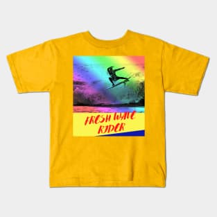 Fresh Wave Rider Kids T-Shirt